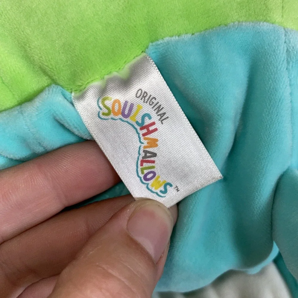 Squishmallow Flip A Mallows Green Frog‎ Hippo Plush Reversible